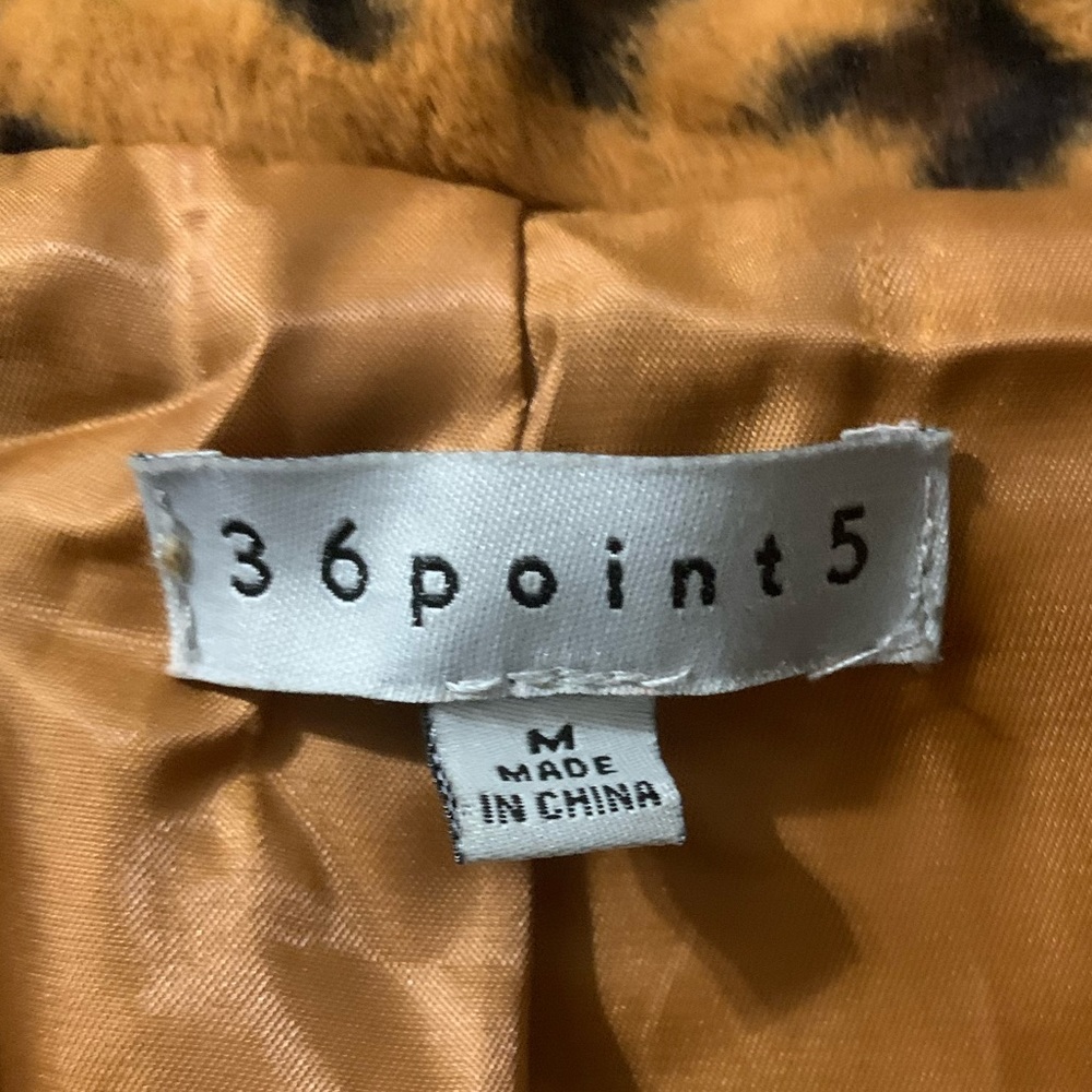 Leopard Faux Fur Jacket - Picture 4 of 4